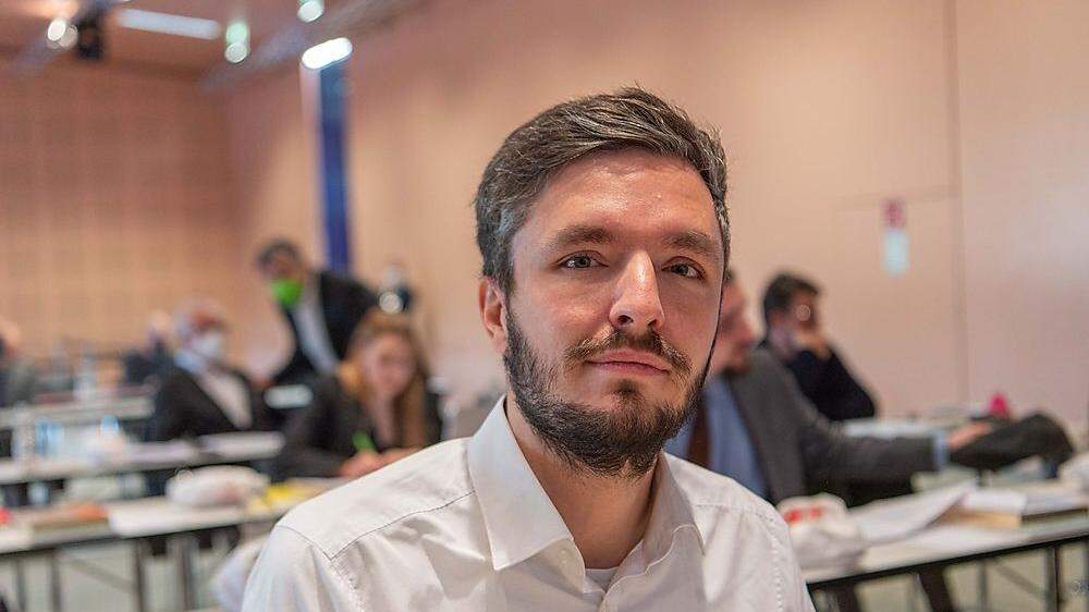 Sitzt noch für die Grünen im Grazer Gemeinderat: Christian Kozina