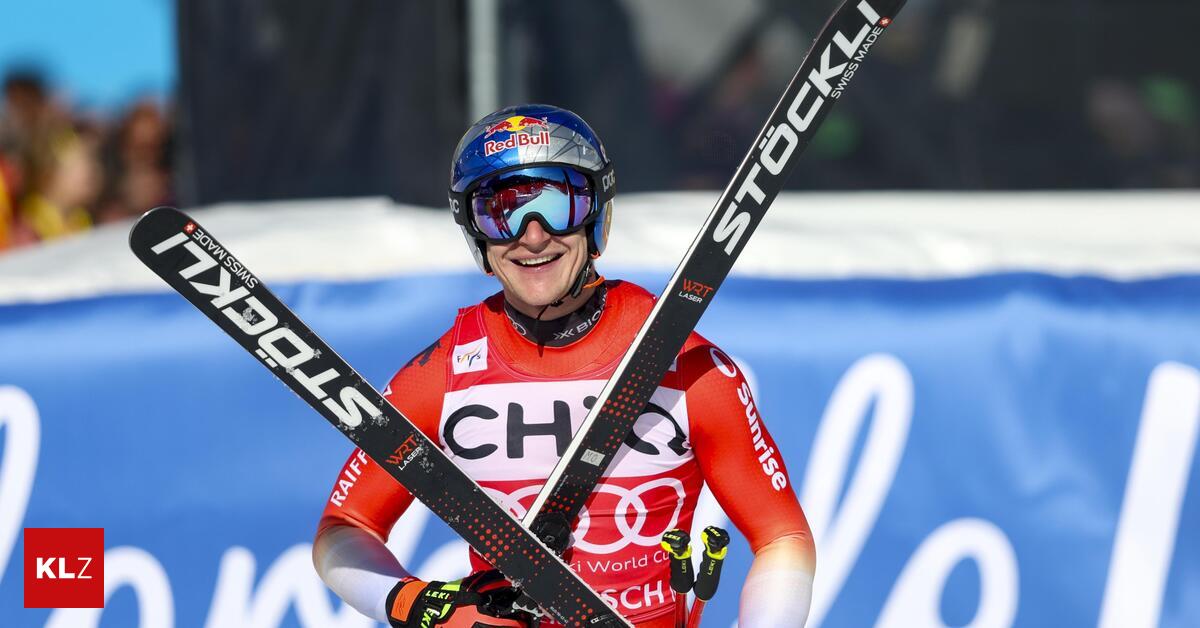 Marco Odermatt leads Swiss sweep in Garmisch
