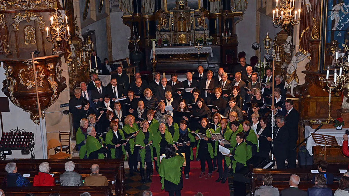 Der Kirchenchor Kötschach sang besondere Marienlieder 