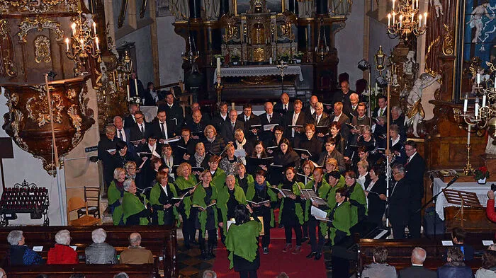 Der Kirchenchor Kötschach sang besondere Marienlieder