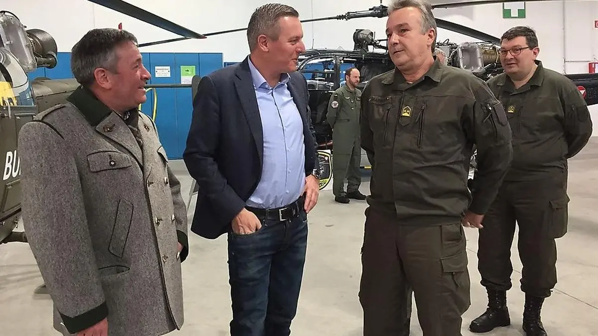 Kunasek besuchte Aigen