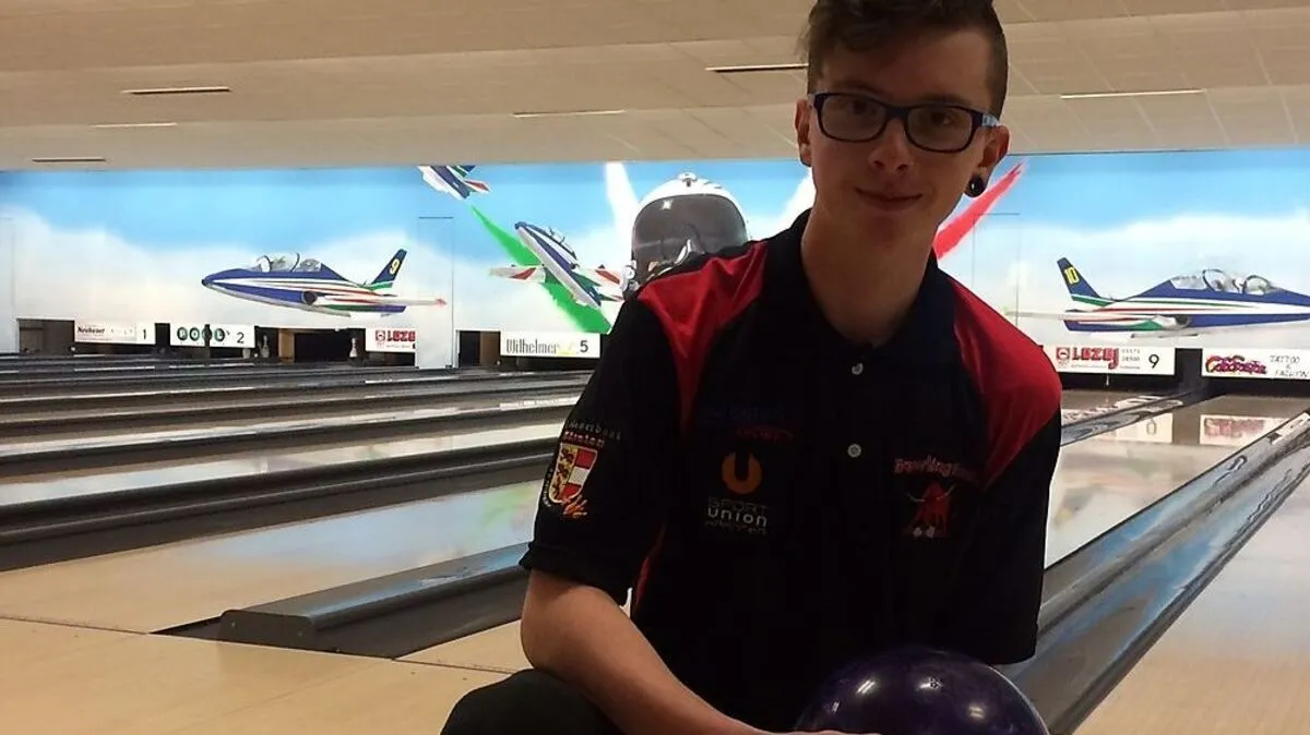 Träumt davon, eines Tages vom Bowling leben zu können: der 16-jährige Philipp Galler aus Judenburg