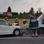 Schwerer Verkehrsunfall mit zwei Verletzten