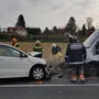 Schwerer Verkehrsunfall mit zwei Verletzten
