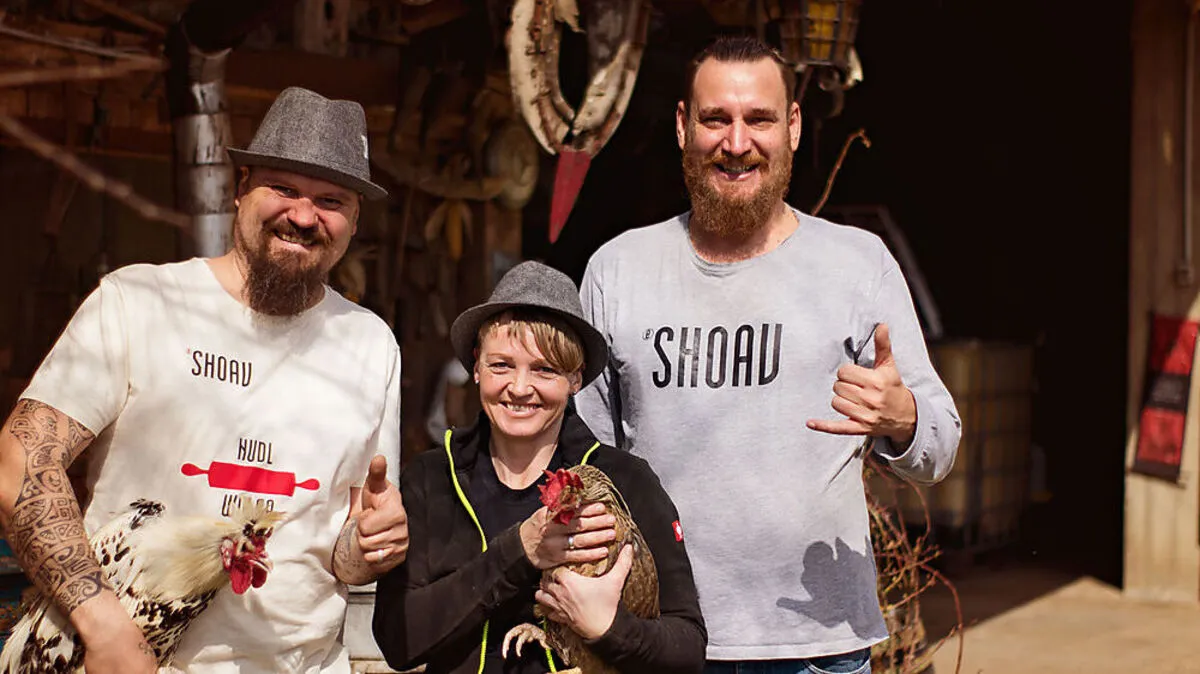 Thomas Koch, Gerhild Koch und Herbert Wieser (von links)