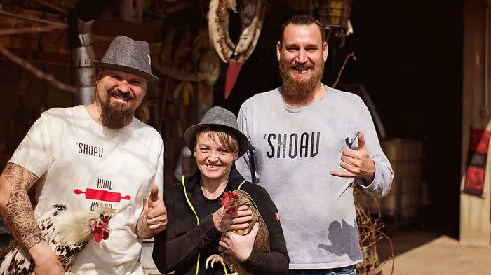 Thomas Koch, Gerhild Koch und Herbert Wieser (von links)