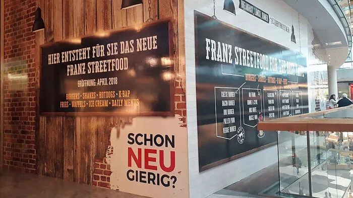 Hier kommt das neue Lokal hin!