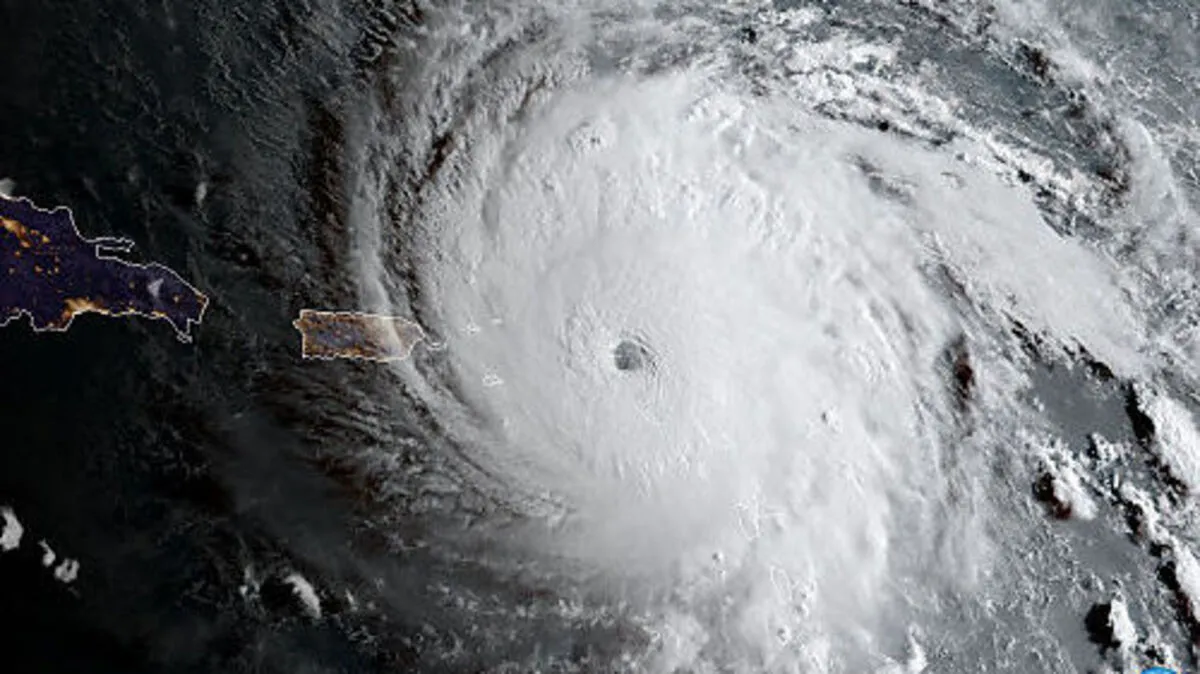 "Irma" bewegt sich über den karibischen Inseln 