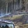 Waldbrand in Rettenegg: rund acht Hektar sind betroffen