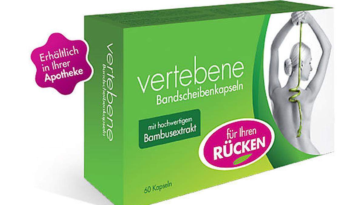 Vertebene®: Bambuskraft stärkt Ihren  Rücken  