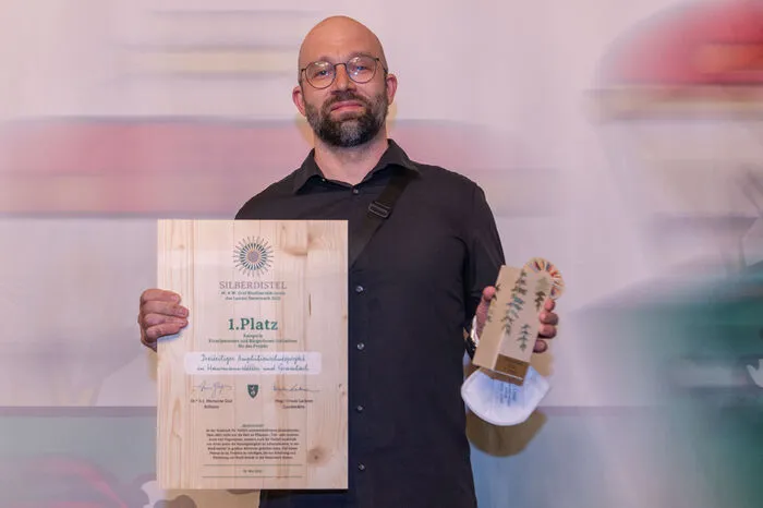 Gerhard Ambrosch erhält dafür den 1. Preis