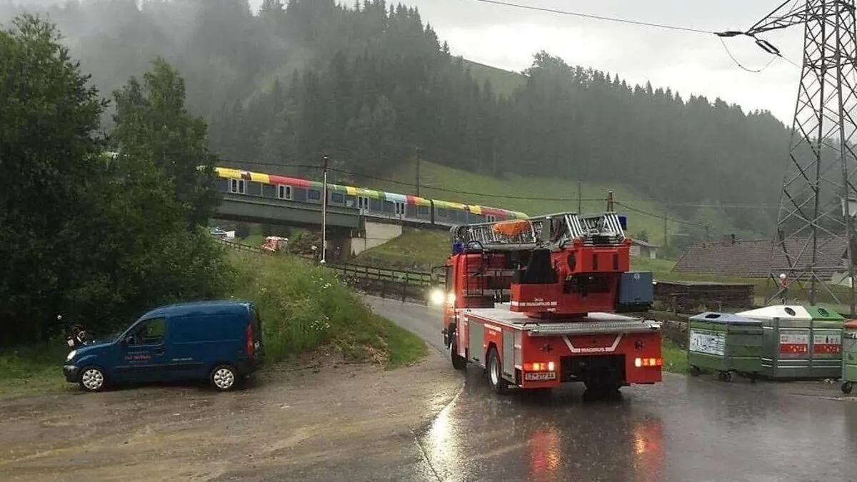 Zahlreiche Einsatzkräfte rückten aus 