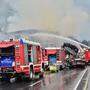 290 Feuerwehrleute von 22 Wehren bekämpften Großbrand im Gailtal