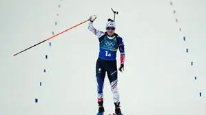 Julia Simon fixierte Frankreichs Gold