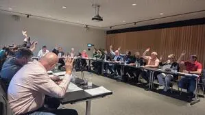 Der Murecker Gemeinderat tagte am Dienstagabend im Rathaussaal
