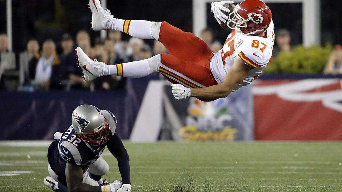 Die Kansas City Chiefs feierten einen Auftakt-Sieg über die New England Patriots