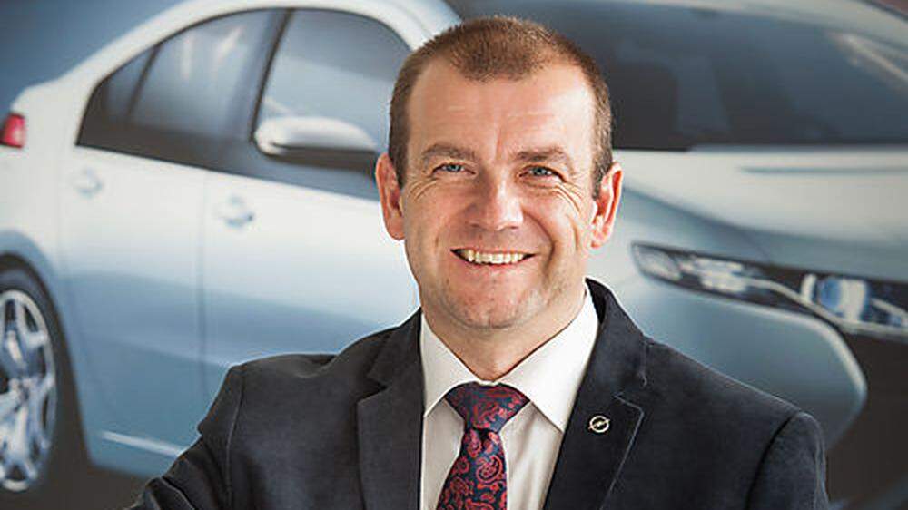 Gute Laune bei Alexander Struckl. Als Geschäftsführer von GM Austria sorgt der Steirer für ein sattes Plus bei Opel und ist erster Verfolger von VW