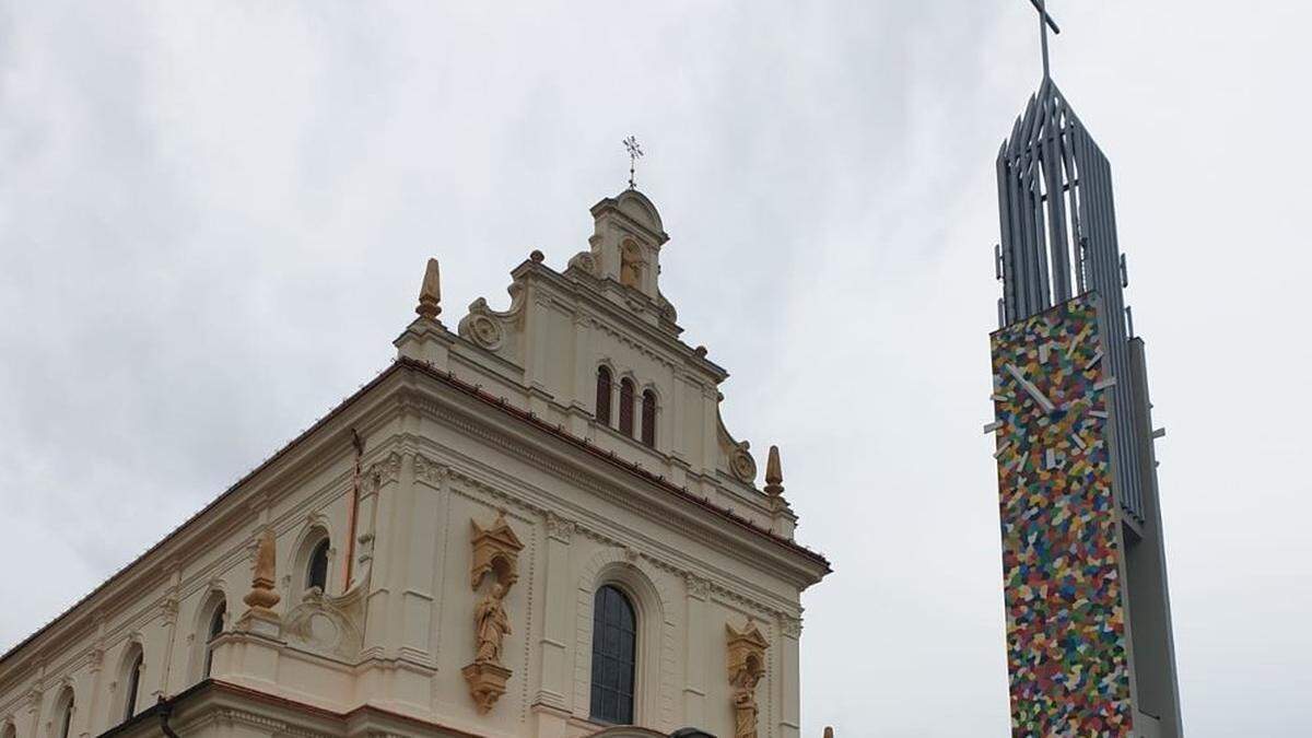 Die Stadtpfarrkirche Feldbach umfasst etwa 1000 Quadratmeter	