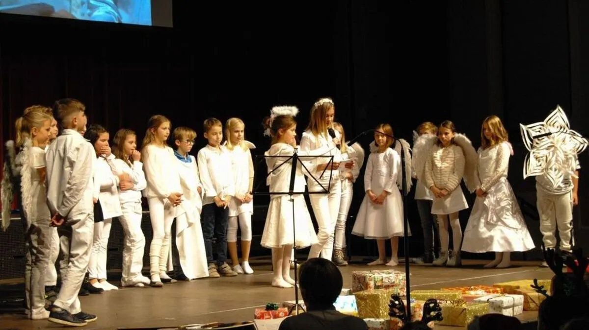 Die Kinder zeigten, was sie einstudiert hatten