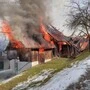 Der Schweinestall in St. Martin am Wöllmißberg stand beim Eintreffen der Feuerwehr in Vollbrand