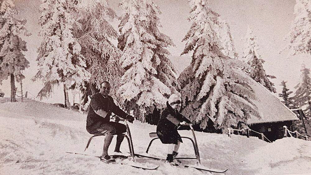 Wintersport in den 60er Jahren