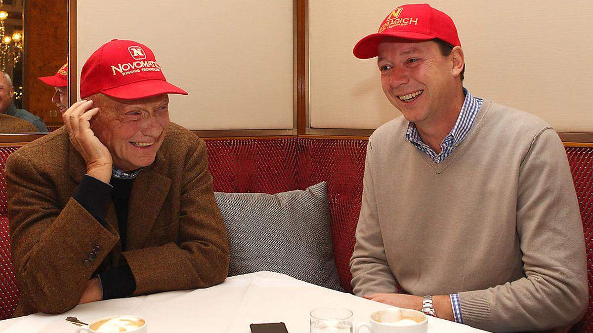 Niki Lauda mal zwei: Der echte und seine Stimme Alex Kristan