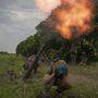 Ukrainische Soldaten an der Front