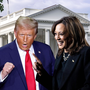 Die amtierende Vizepräsidentin Kamala Harris oder der ehemalige Präsident Donald Trump: Wer gewinnt die US-Wahl 2024?