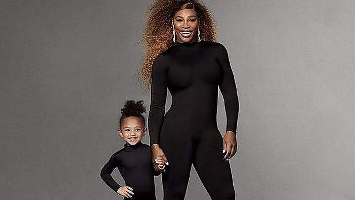 Serena Williams mit Tochter Olympia