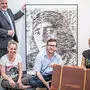 Direktor Igor Pucker mit den Mitarbeitern Alexandra Hatz, Daniel Strassnig und Christine Ragger (von links)
