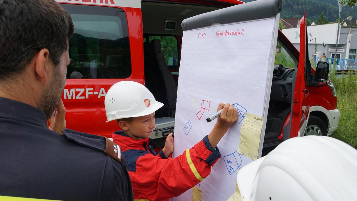 Bei der vierten 47-Stunden-Übung im Abschnitt Paltental konnte die Feuerwehrjugend ihr Können unter Beweis stellen