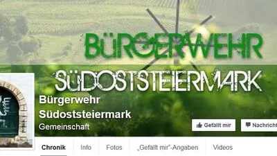 Die Bürgerwehr auf Facebook