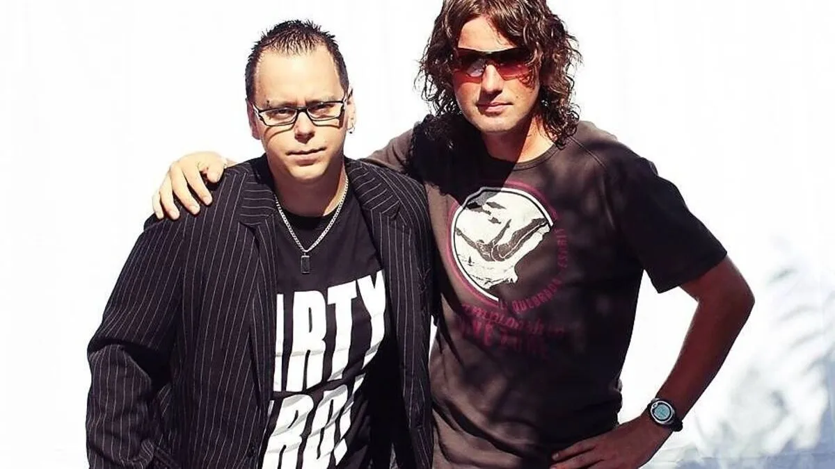 Karl Grubelnig alias "Zkydriver" mit Klaus Stückler alias "Jaycee Madoxx"