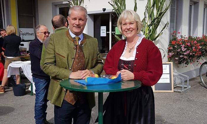 Gründungsmitglieder Dietmar Rossmann und Gabi Marktl