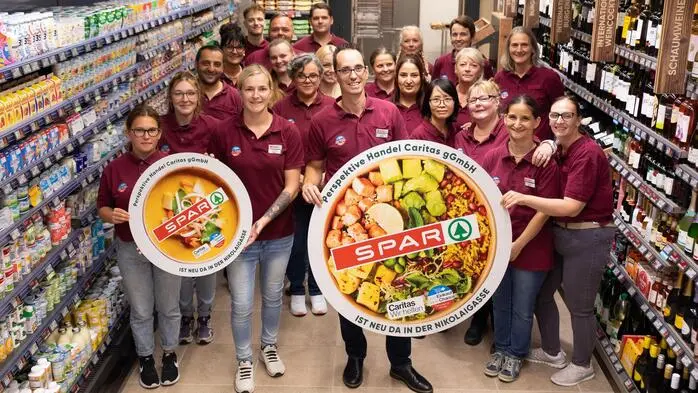 Der neue Sparmarkt wird in Kooperation mit der Caritas Kärnten betrieben