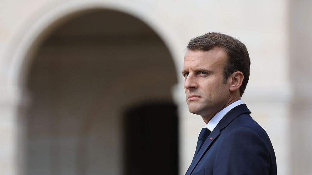 Staatschef Macron gerät zunehmend unter Beschuss