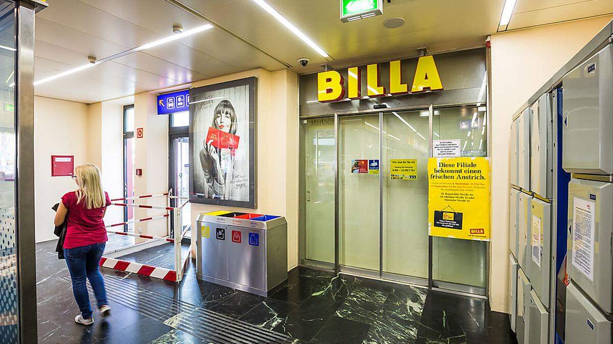 Am 17. September wird der Billa am Hauptbahnhof wieder eröffnet. 