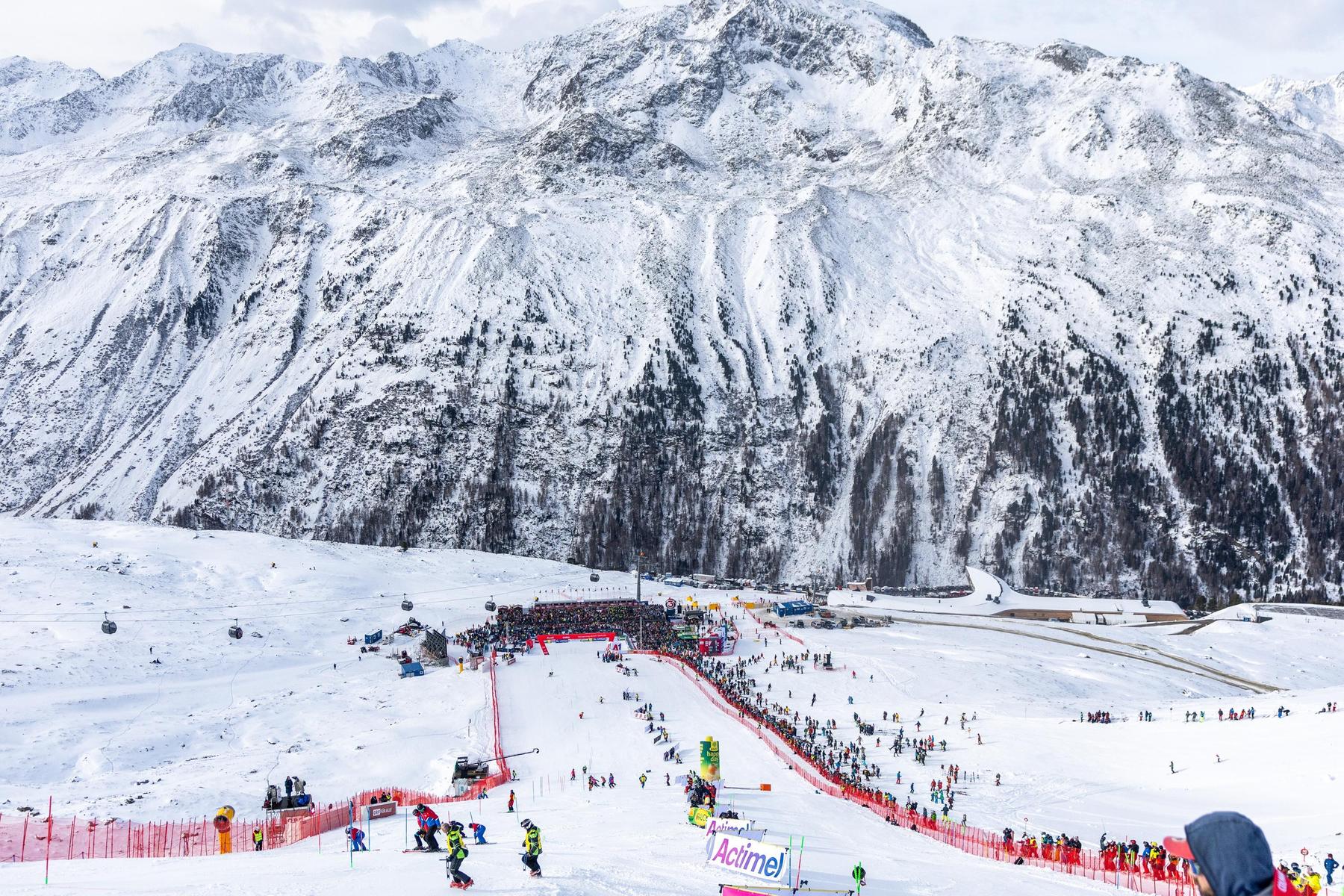 Der Gletscher bewegt sich: Steilhang in Sölden wird immer steiler