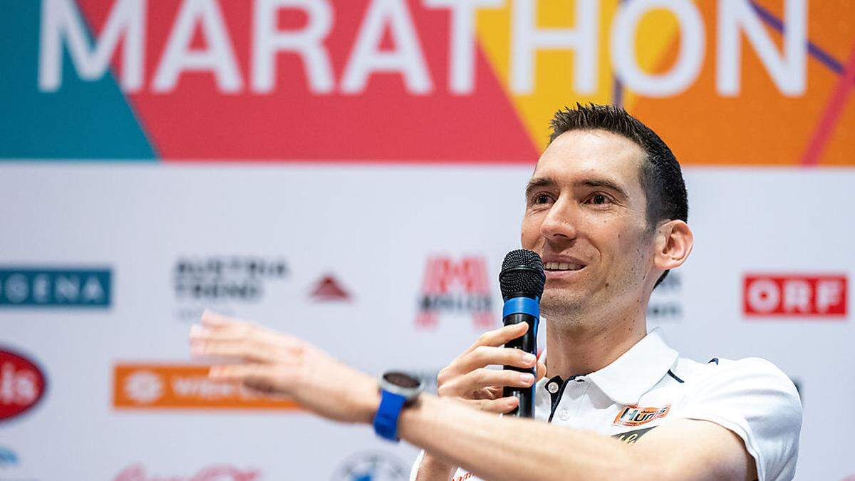 Andreas Vojta ist für seinen ersten Marathon im Renntempo optimisitsch 