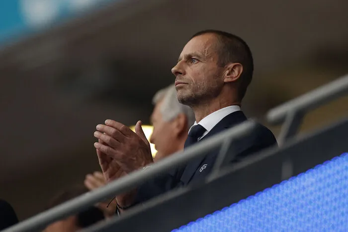 UEFA-Präsident Aleksander Čeferin war ebenso mit dabei wie...