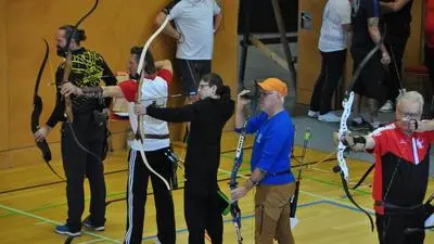 Beim Adventturnier stellten die Bogenschützen ihr Können unter Beweis