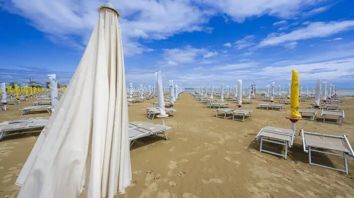 Das Unglück geschah am Strand von Caorle (Symbolfoto)
