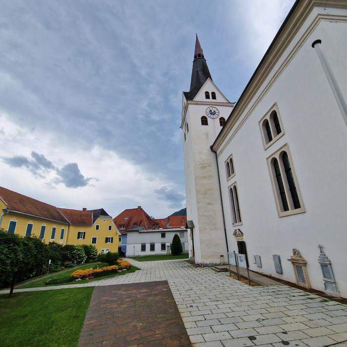 Die Pfarrkirche in Köflach: Die Verstorbene putzte dort gelegentlich, sie war bei einer Leihfirma angestellt. 