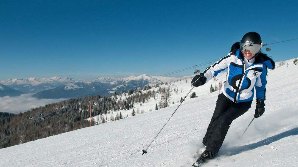 Auf der Gerlitzen soll in Zukunft ein neuer Lift die Skifahrer auf den Gipfel bringen 