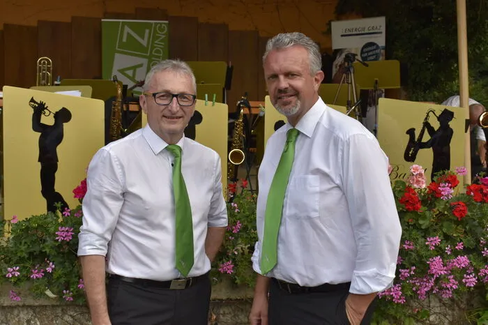 Die Big Band Graz feiert heuer unter Geschäftsführer Manfred Konrad und Bandleader Werner Gollenz ihr 25-jähriges Jubiläum.