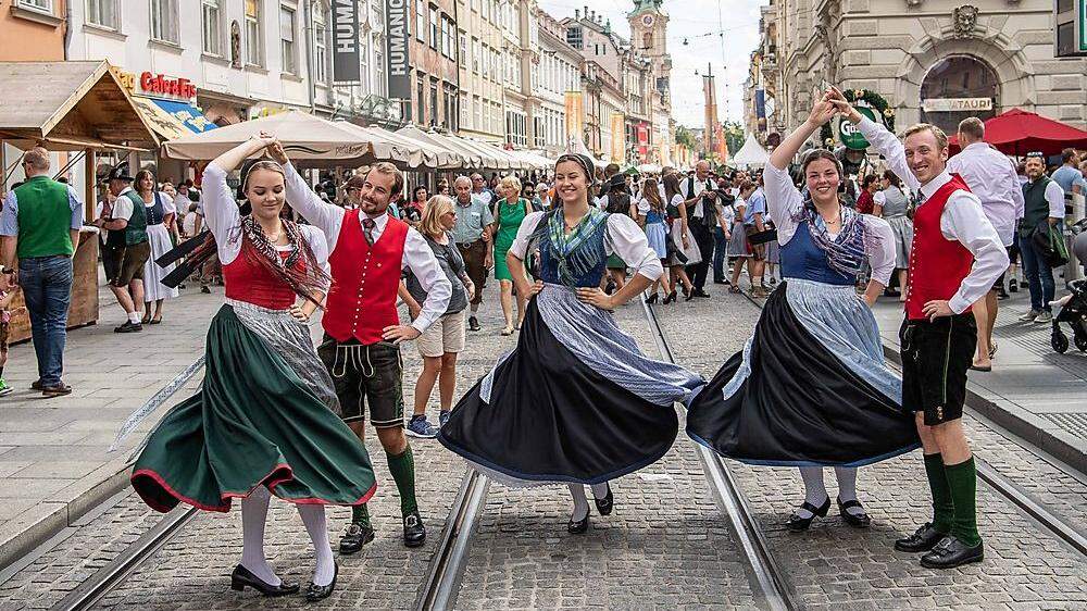 130.000 Steirerleut' tanzen am Sonntag in Graz groß auf