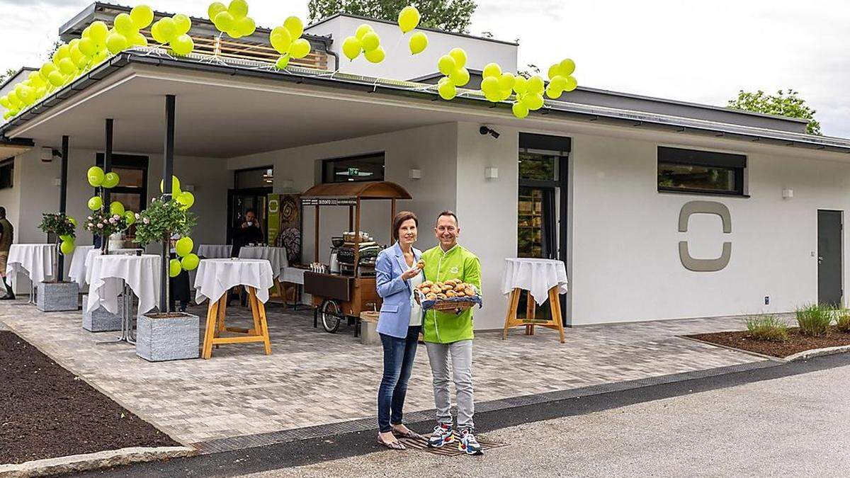 Christian Ofner mit seiner Frau Michaela