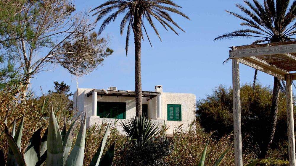 Silvio Berlusconi kaufte die Villa auf Lampedusa 2011 um 1,5 Milliarden Euro