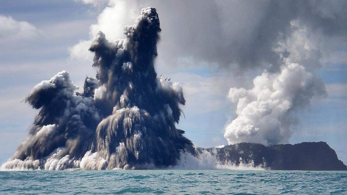 Der Ausbruch des Unterwasservulkans vor Tonga war stärker als jedes vulkanische Ereignis des 20. Jahrhunderts 