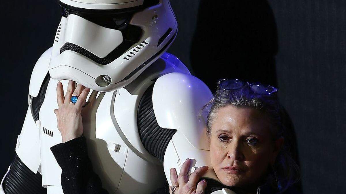 Szenen für neuen &quot;Star Wars&quot;-Film noch abgeschlossen: Carrie Fisher